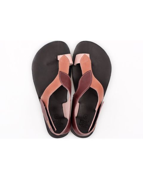 Sandale dama barefoot 'SOUL' - Sangria
