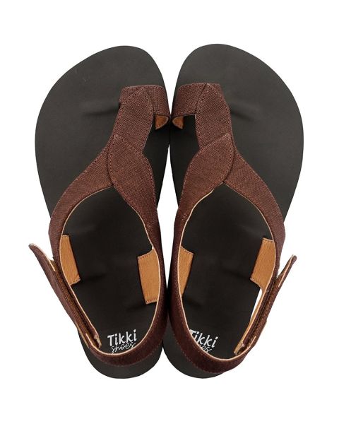 Sandale vegane SOUL - Chocolate