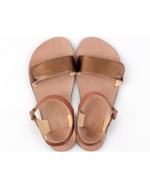 Sandale dama VIBE - Laminated Bronze