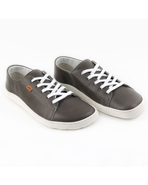 OUTLET Pantofi barefoot piele FINN - GRAY