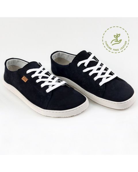 OUTLET Pantofi barefoot piele FINN - DENIM