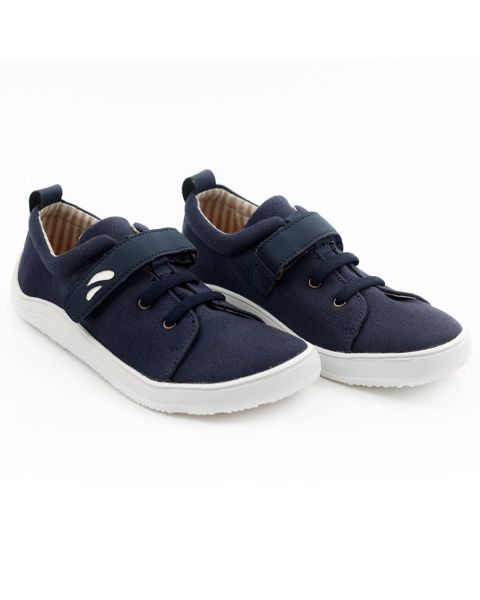 OUTLET Pantofi barefoot HARLEQUIN - Navy 30-39 EU 31 EU