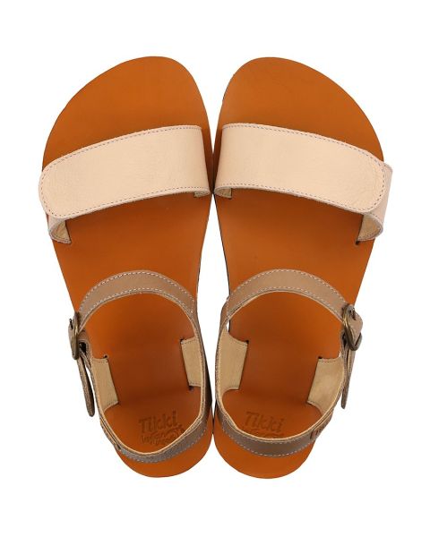 OUTLET - Sandale dama VIBE - Nude Cappuccino