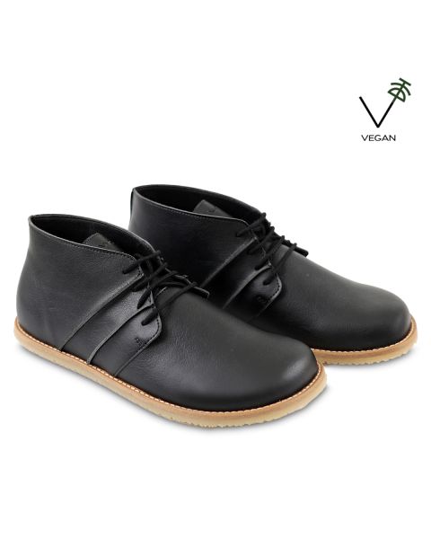 Semi-ghete barefoot vegane WILLOW - Black