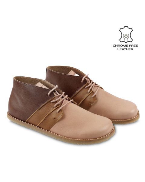 Semi-ghete barefoot WILLOW - Brown