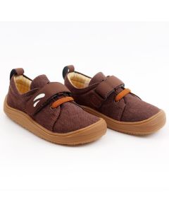 OUTLET Pantofi vegani HARLEQUIN - Walnut 19-23 EU