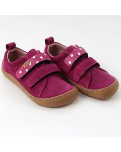OUTLET Pantofi barefoot HARLEQUIN - Fuxia 24-29 EU