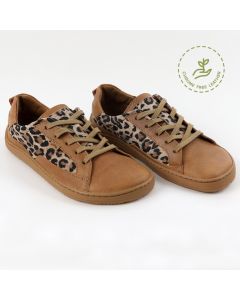 OUTLET Sneakersi barefoot piele OXY - LEOPARD 38 EU
