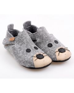 Papuci lana ZIGGY V1- Mouse 19-29 EU
