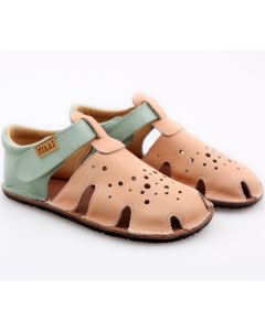 OUTLET - Sandale Barefoot - Aranya Peach Duo 24-32 EU 32N (21.5 cm)