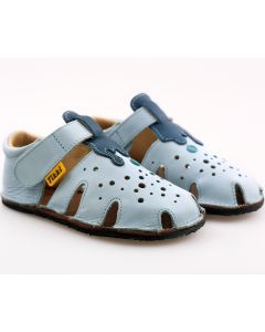 OUTLET - Sandale Barefoot - Aranya Blue Ice 24-32 EU
