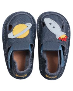 OUTLET - Sandale Barefoot Copii - Classic Racheta albastra