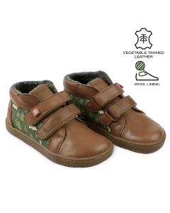 Semi-ghete barefoot FIREFLY - Brown