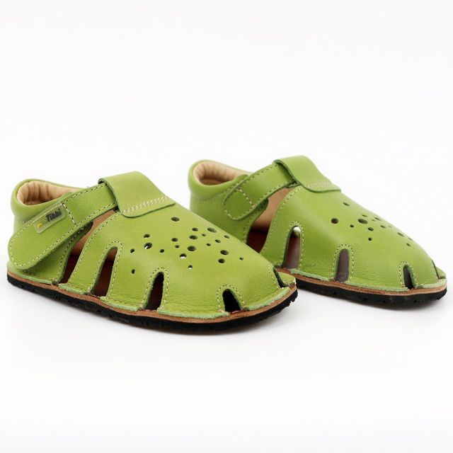 Sandale Barefoot Aranya piele 2021 - Lime
